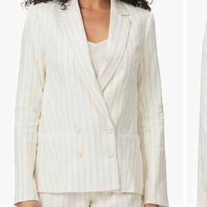 Paige NWT linen blend blazer